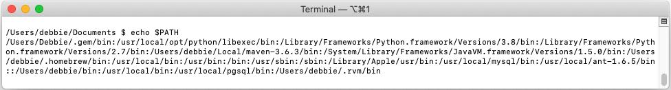 Sample Pathfile Directories